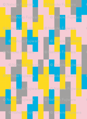 bricks - blue yelow