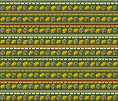 dandelions fabric by bosun on Spoonflower - custom fabric