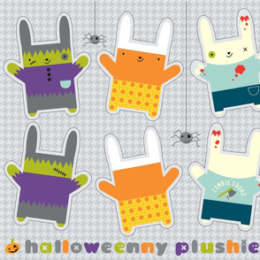 Halloweeny plushies