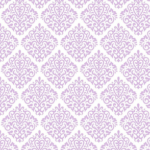 lavendar on white 