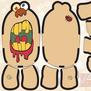 Zombie Plush Monster