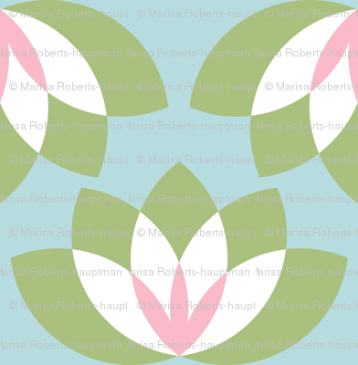abstract lotus
