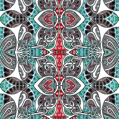 Spades in Search fabric by edsel2084 on Spoonflower - custom fabric