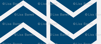 chevron navy and white
