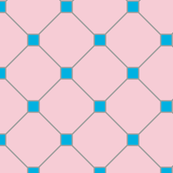 floor tiles - pink blue