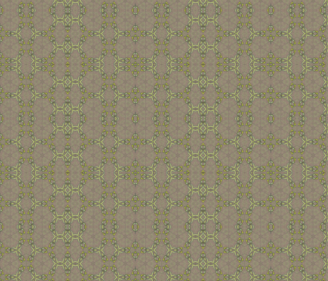 Peony Series Chain Mail Leaves fabric by wren_leyland on Spoonflower - custom fabric