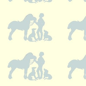 silhouetteboyponylightslate-ch