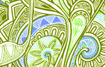 Relax in Pale Green 