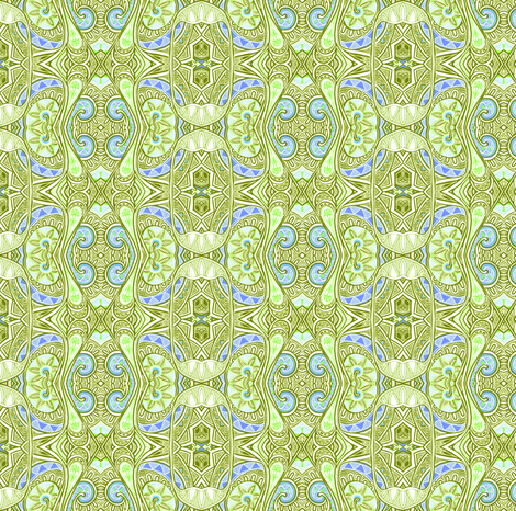 Relax in Pale Green  fabric by edsel2084 on Spoonflower - custom fabric