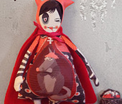 Little Red zombie  plush