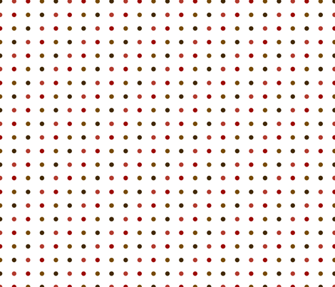 Small dots in earthtones fabric by melhales on Spoonflower - custom fabric