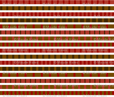 jazzy stripes in earth tones