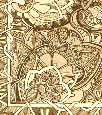 Tooled Leather Patchwork