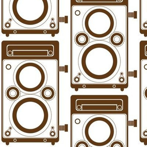 Brown Twin Lens Reflex