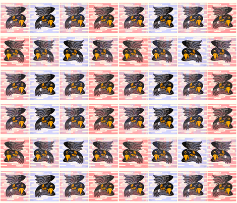 Mr B screen print fabric by shiro on Spoonflower - custom fabric