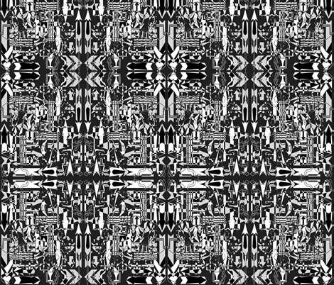 Every Which Wy But Loose fabric by whimzwhirled on Spoonflower - custom fabric