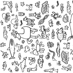 British Wildlife b&w