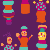 spoolie dollies plum