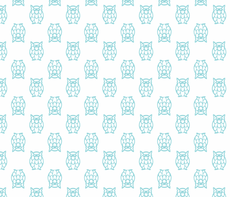 turquoise owls