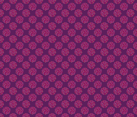dots_multi_plum fabric by lfntextiles on Spoonflower - custom fabric