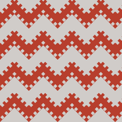 8bit Chevron Red
