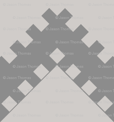 8bit Chevron Gray