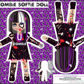 Creepy, but yet sweet zombie doll