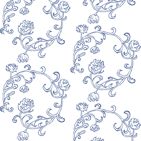 Ring of Roses: China Blue