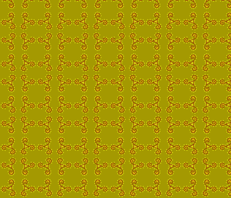 swirly triangle olive