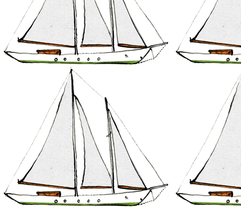 shearwaterD fabric by bowsprite on Spoonflower - custom fabric