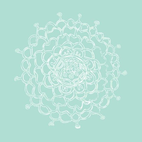 Seaglass Chrysanthemum II