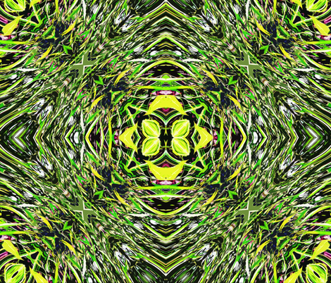 Wild Willow Leaves fabric by anniedeb on Spoonflower - custom fabric