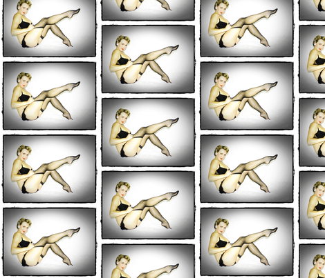 Pinup fabric by relicphoto on Spoonflower - custom fabric