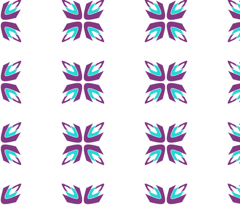 Straight to the Heart fabric by lisulle on Spoonflower - custom fabric