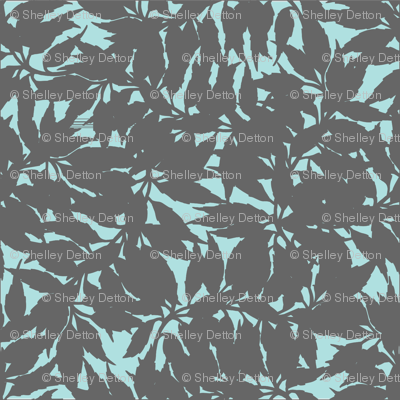 Jagged_Branches Grey and Aqua