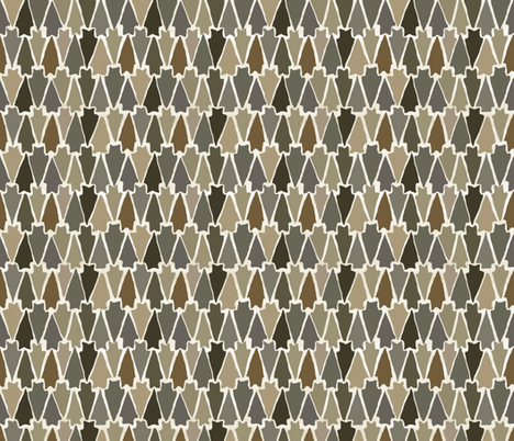 Arrow fabric by oceanpien on Spoonflower - custom fabric