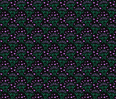 Tessa W. is awesome! fabric by olumna on Spoonflower - custom fabric