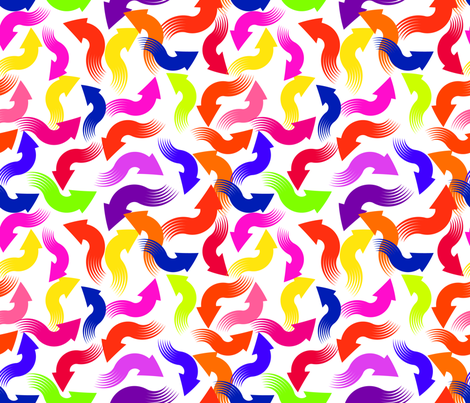 arrowPattern6 fabric by dzine_kreative on Spoonflower - custom fabric