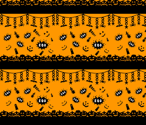 Citrouilles fabric by manureva on Spoonflower - custom fabric