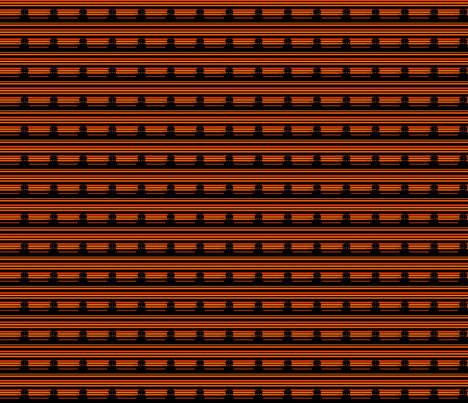 Pointillés Halloween-Maison hantée fabric by manureva on Spoonflower - custom fabric