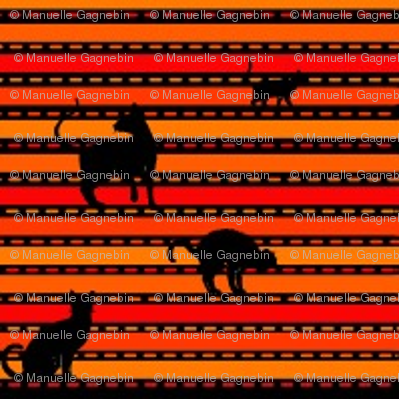 Halloween 1- chats noirs