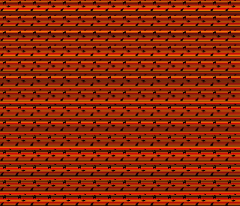 Halloween 1- chats noirs fabric by manureva on Spoonflower - custom fabric