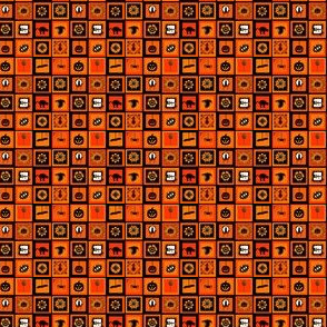 Carrés Halloween-divers