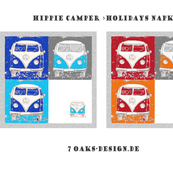 Hippie Camper Napkins