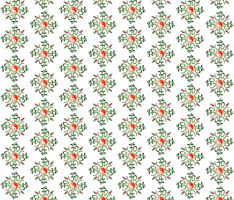 Have  A Very Zen Christmas fabric by leahvanlutz on Spoonflower - custom fabric