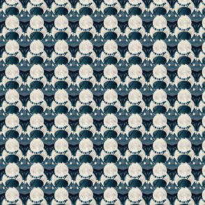spider march on blue
