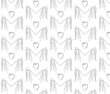 Spider Love fabric by garwooddesigns on Spoonflower - custom fabric