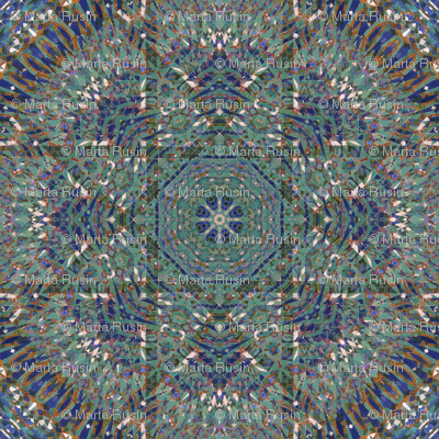 kaleidoscopic tile