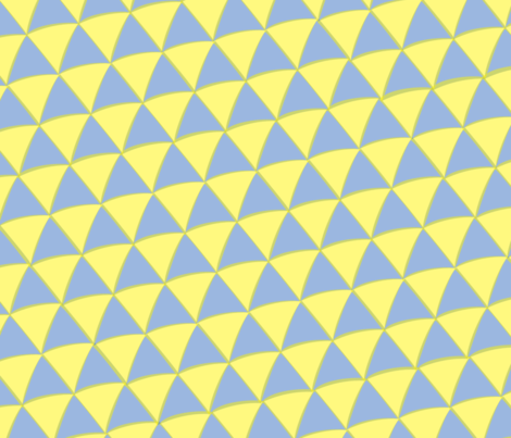 Geometric Triangle fabric by giantpeanut on Spoonflower - custom fabric