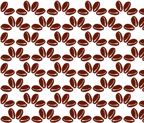 cowrie quattro brown fabric by nalo_hopkinson on Spoonflower - custom fabric